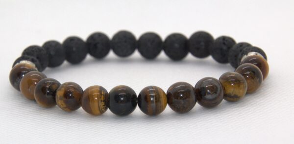 Tiger's Lava Rock Bracelet - Image 4