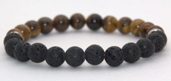 Tiger's Lava Rock Bracelet - Image 3