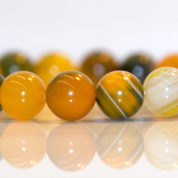 10MM Bumblebee Stone Bracelet