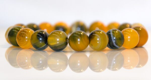 10MM Bumblebee Stone Bracelet - Image 2