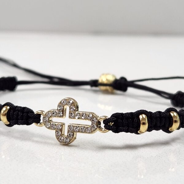 Cross Macrame Bracelet
