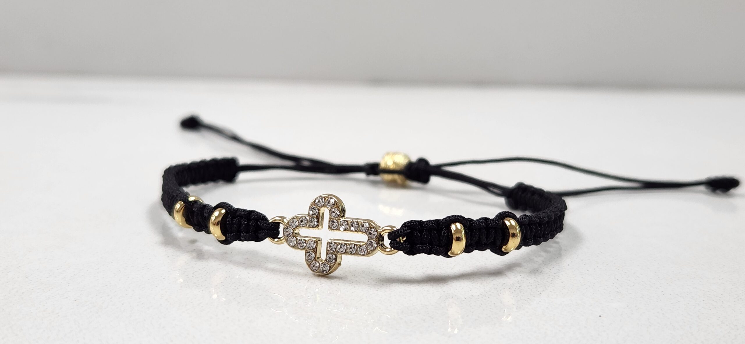 Cross Macrame Bracelet
