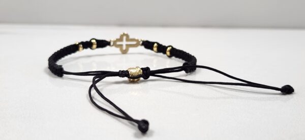 Cross Macrame Bracelet - Image 3
