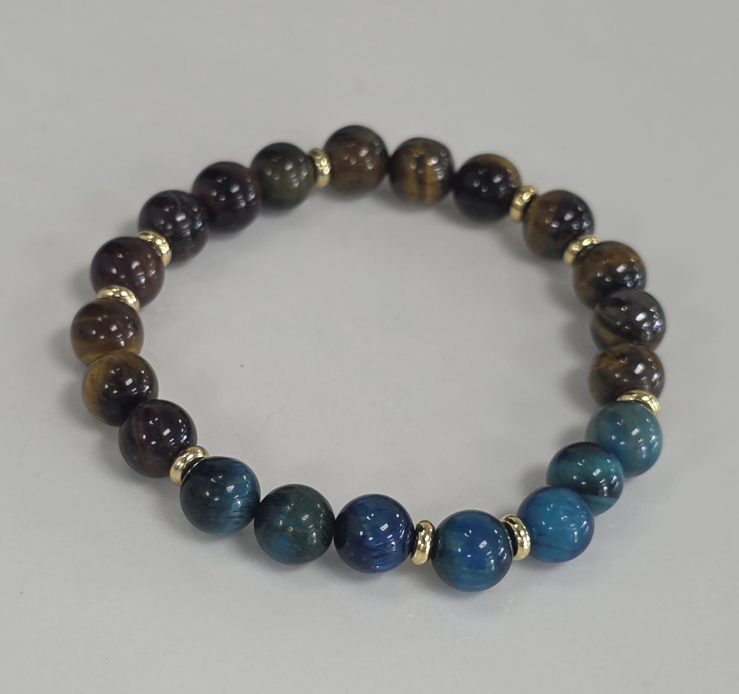 Tiger Eye's Trio Bracelet