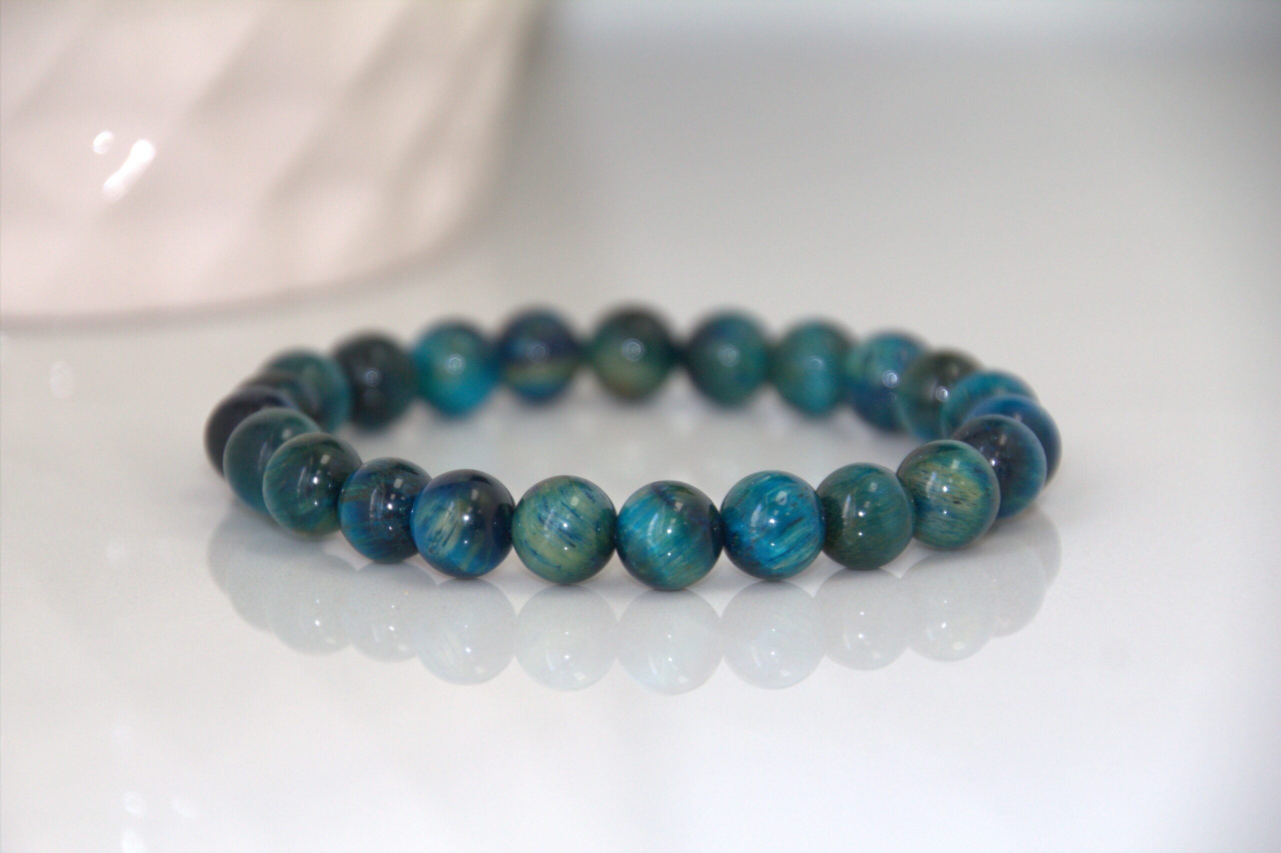 Blue Tiger Eye Bracelet - Image 2